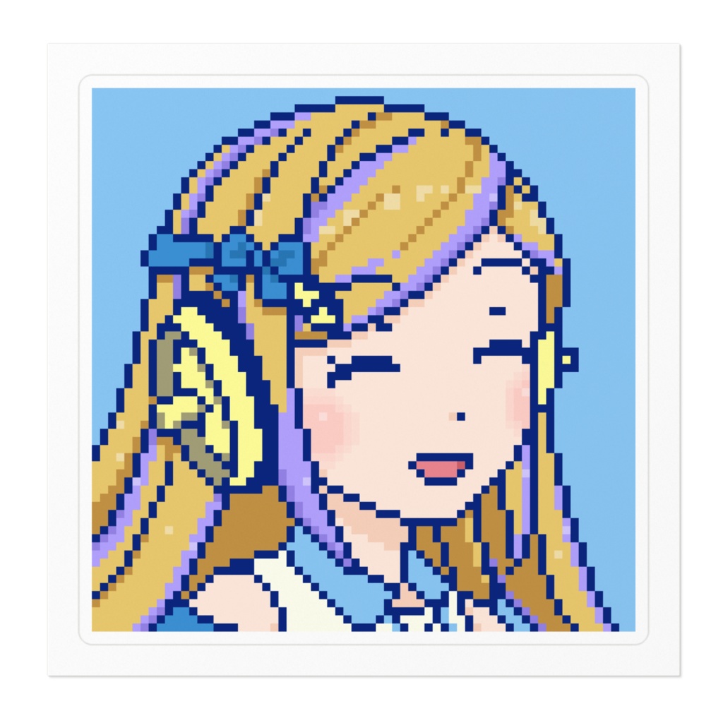 新阪ルナ_天使ラピ_ステッカー