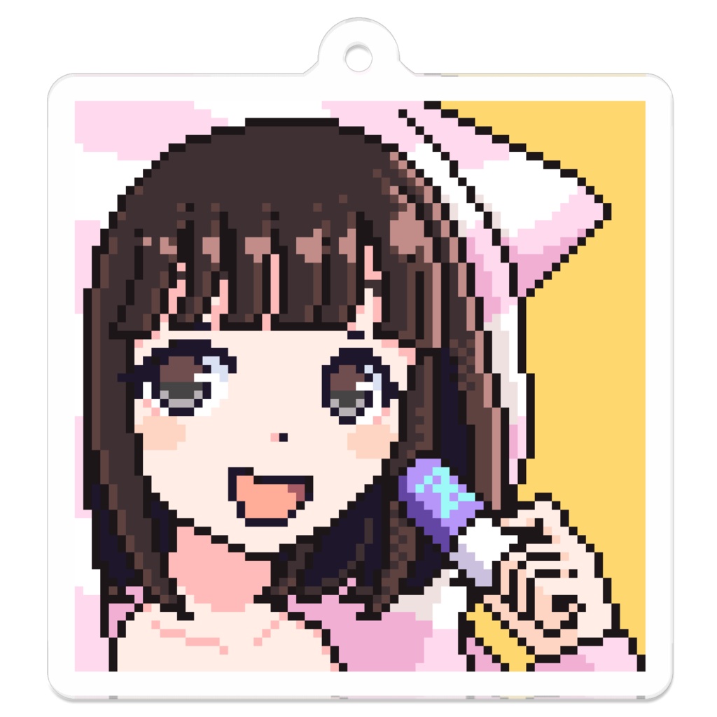 花畑もえ_パジャマ_アクキー