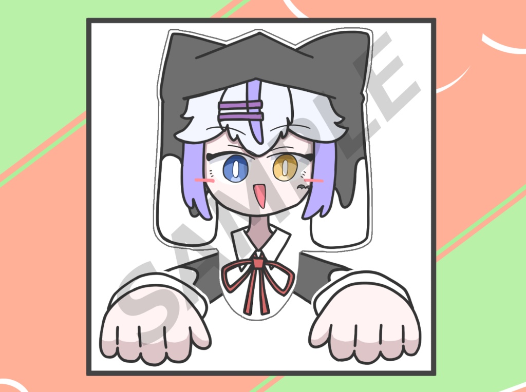 テオ君おててぶらぶらアクキー【オマケシール付き】