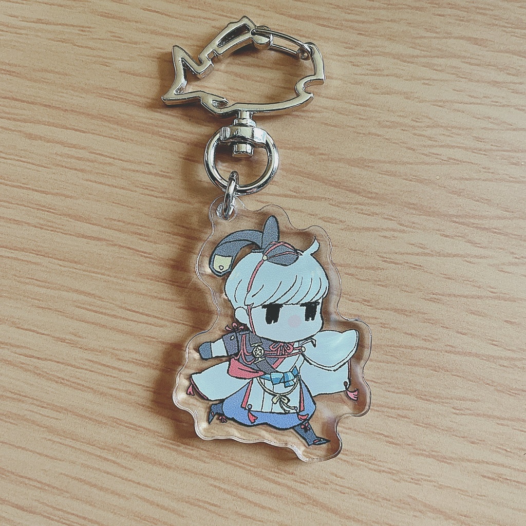 渡辺が通過するアクリルキーホルダー