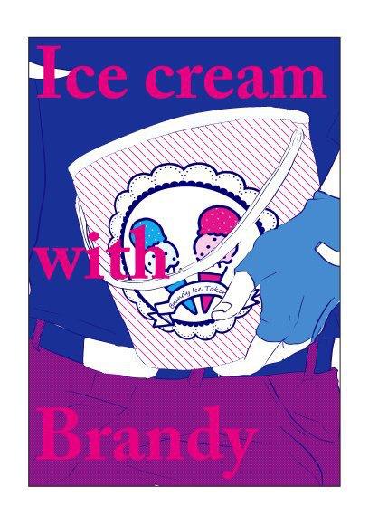 Icecream with Brandy.