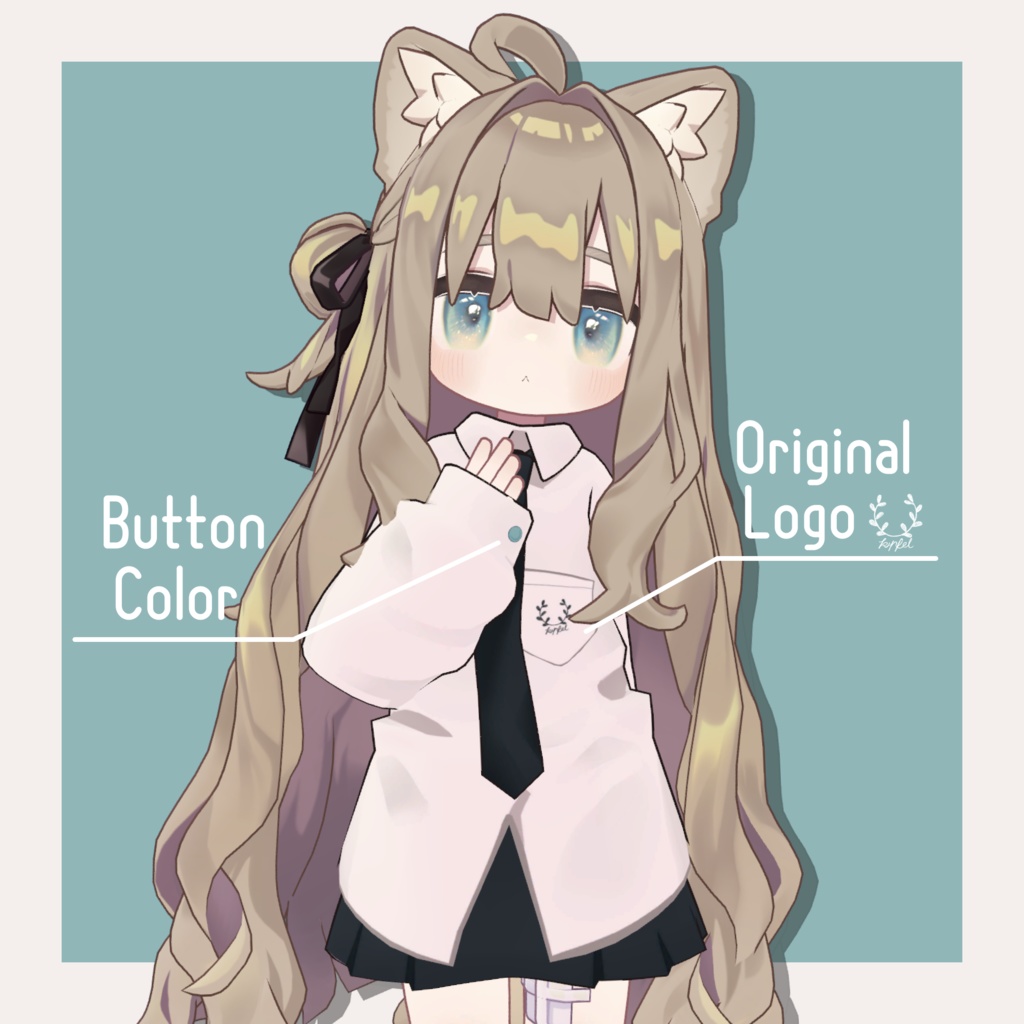 シンプルデフォルト衣装テクスチャ - Simple Outfit Texture -