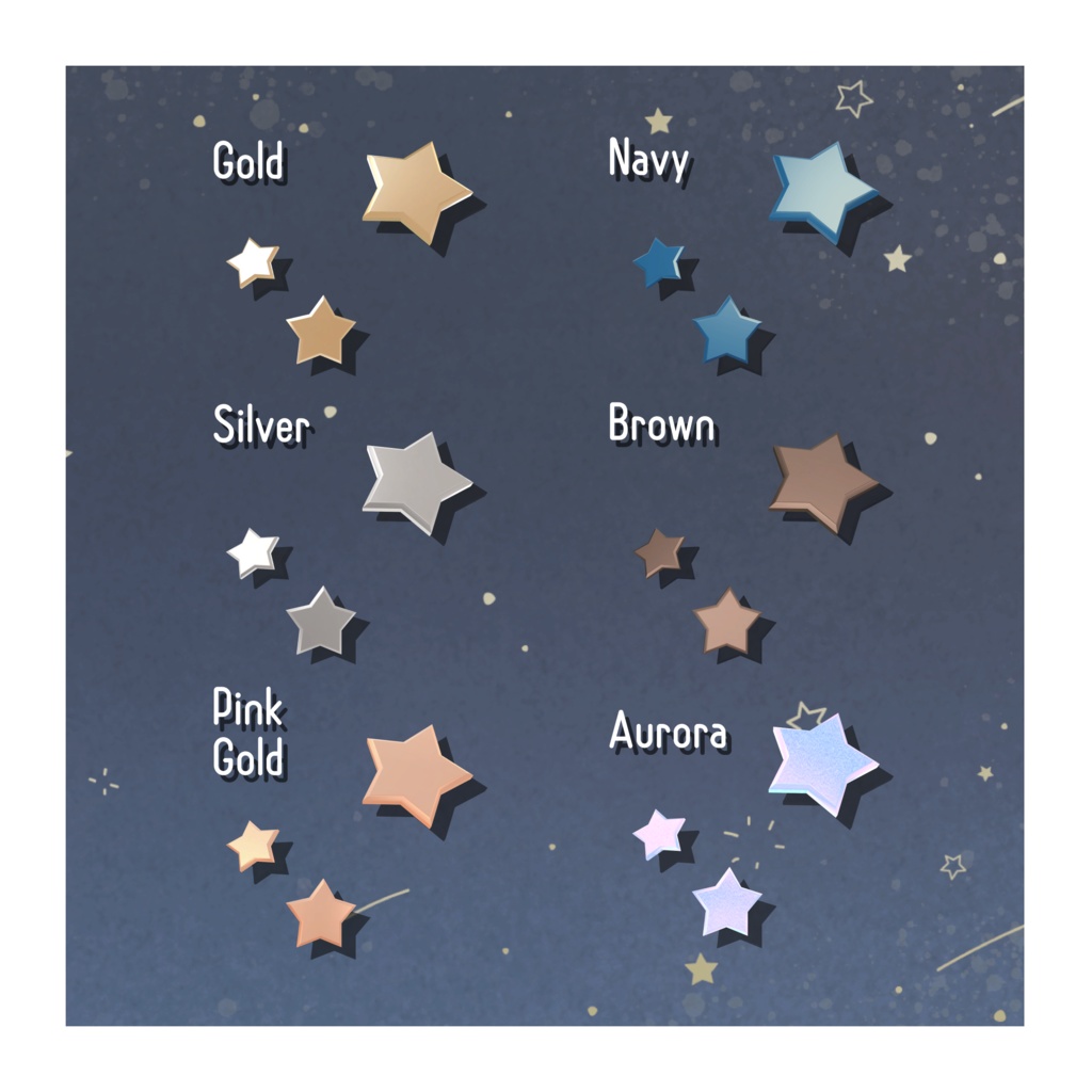 キプフェル専用 きらきら星ヘアアクセ💫