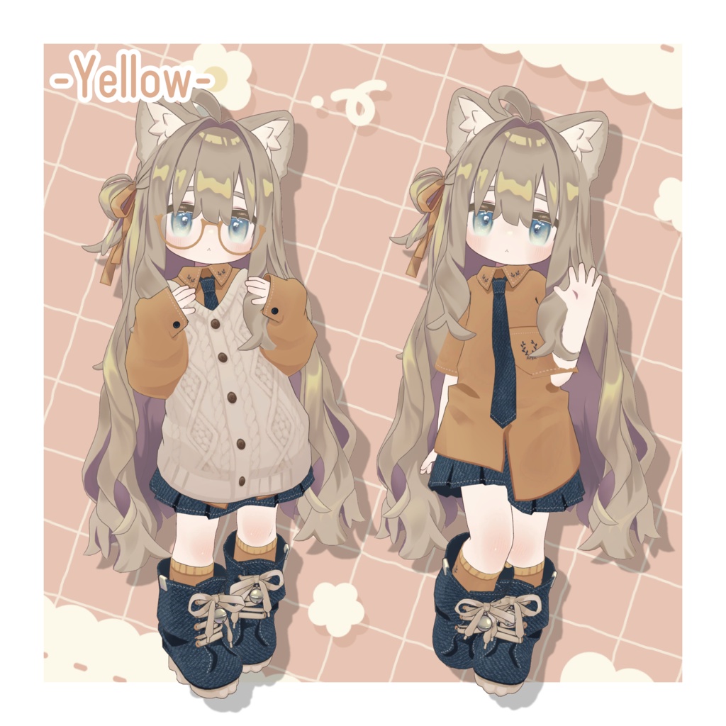 編み込みデフォルト衣装テクスチャ - Amikomi Outfit Texture -