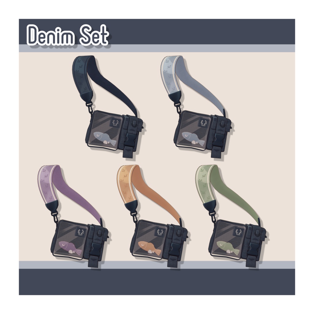 デニムバッグテクスチャ - denim bag texture -