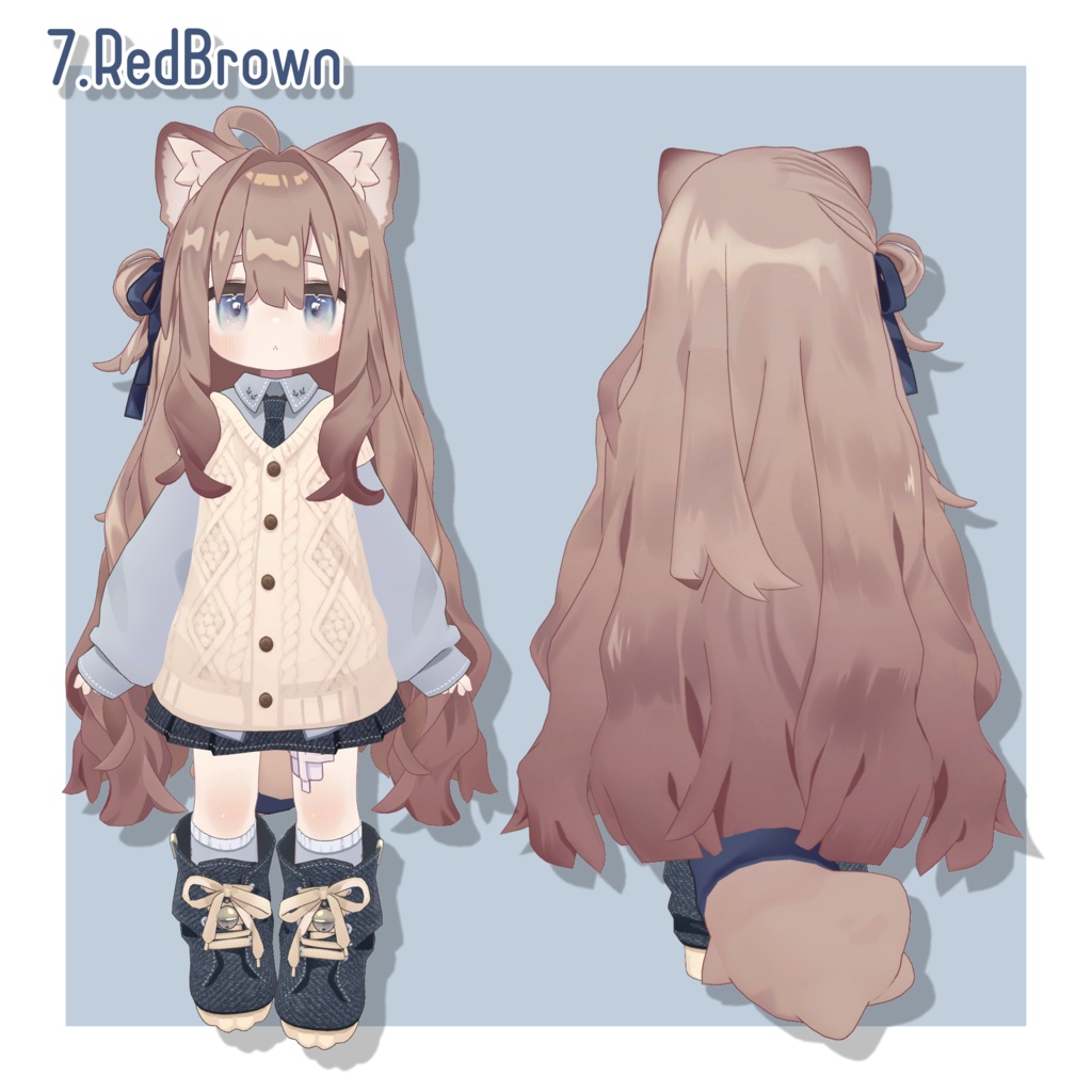 グラデーションヘアーテクスチャ - Gradation Hair Texture -