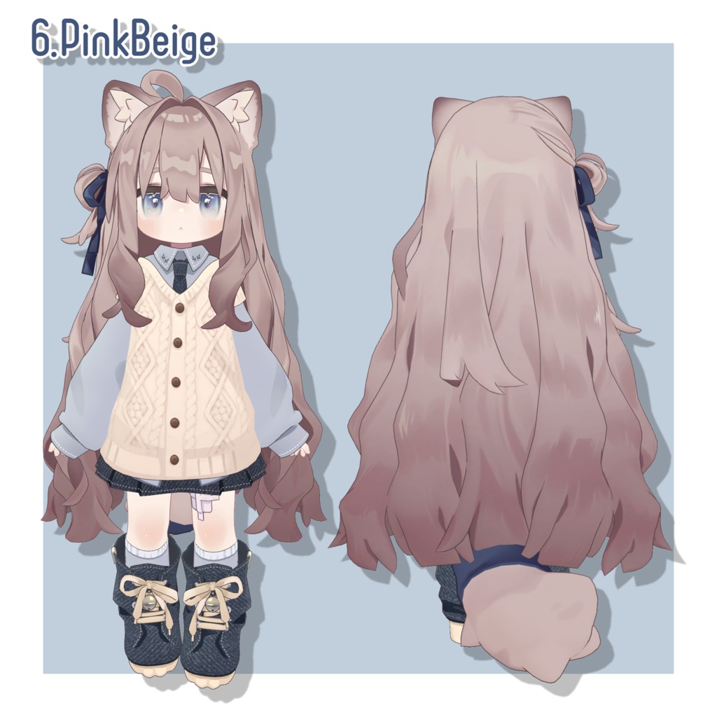 グラデーションヘアーテクスチャ - Gradation Hair Texture -