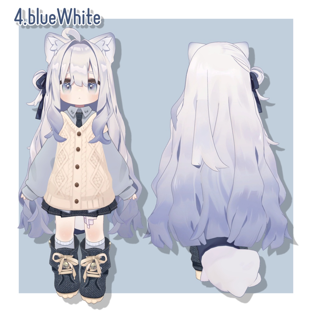 グラデーションヘアーテクスチャ - Gradation Hair Texture -