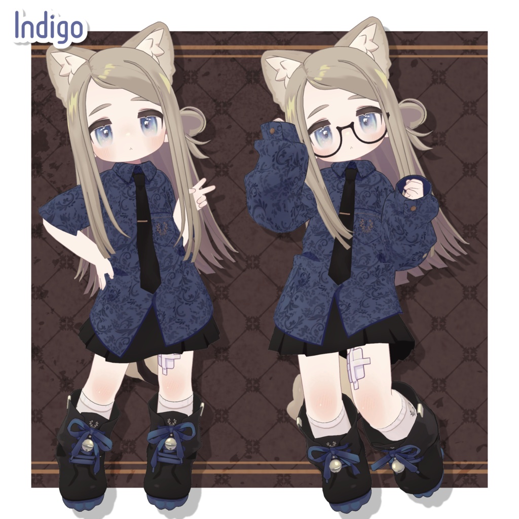 シックシャツデフォルト衣装テクスチャ - Chic shirt Outfit Texture -