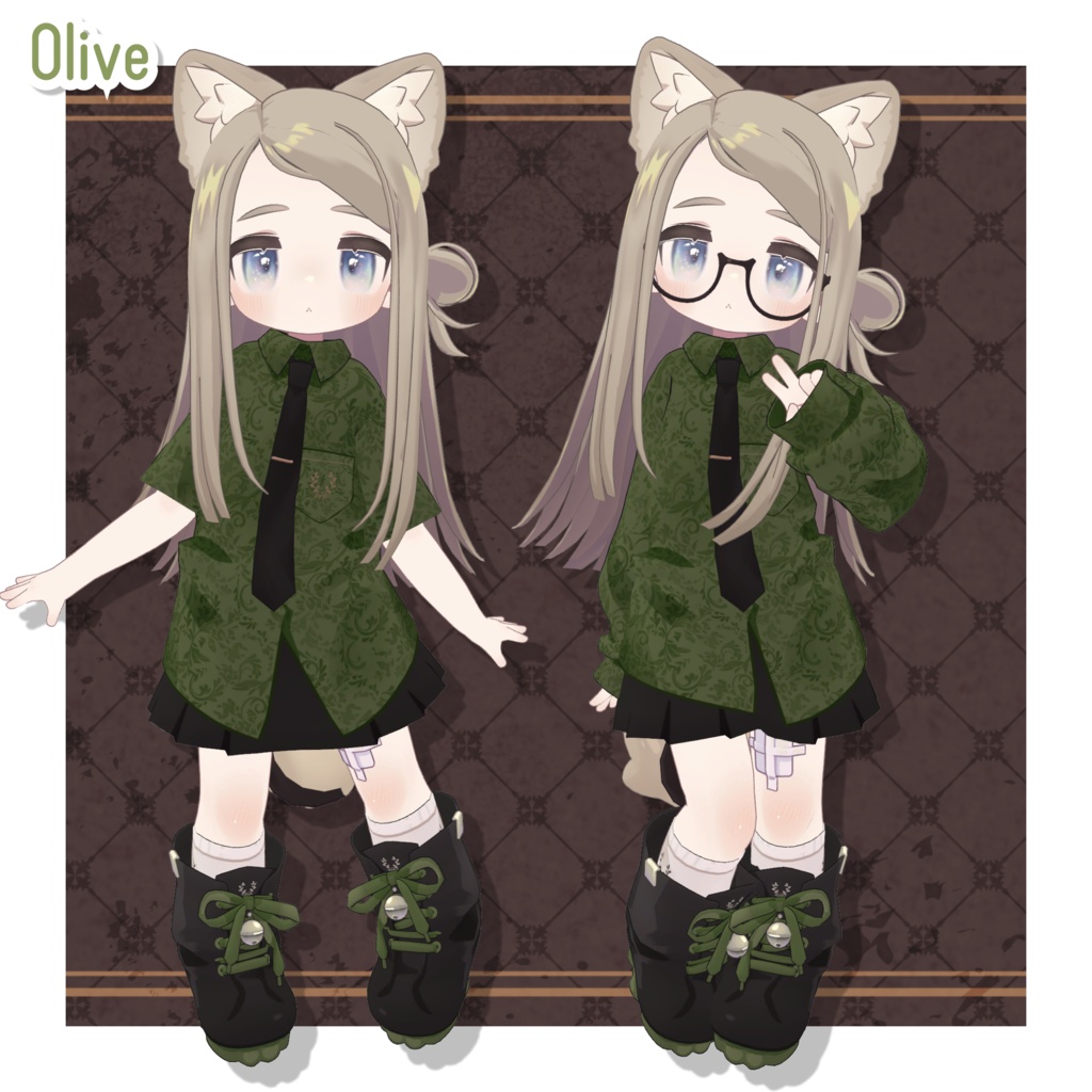 シックシャツデフォルト衣装テクスチャ - Chic shirt Outfit Texture -