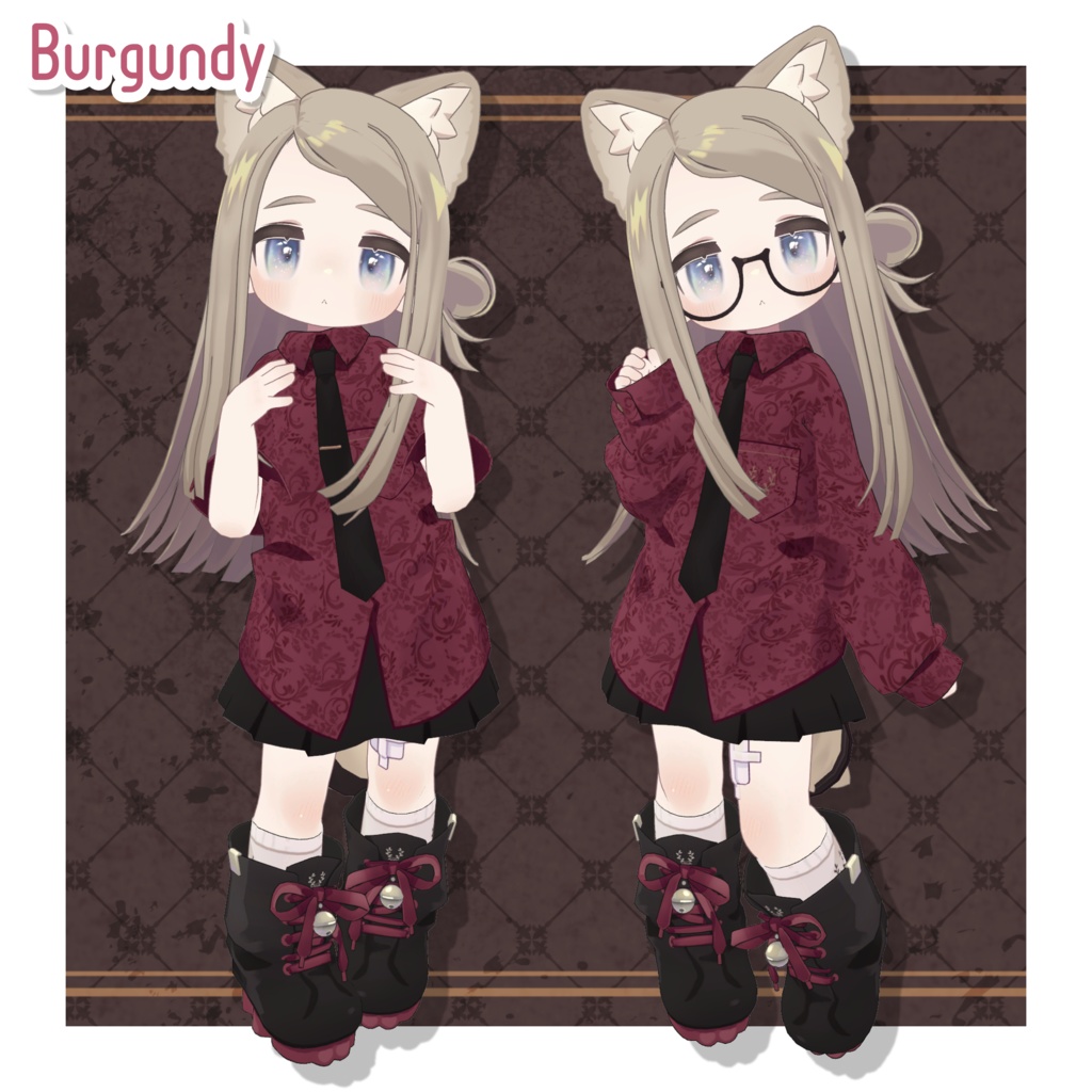 シックシャツデフォルト衣装テクスチャ - Chic shirt Outfit Texture -