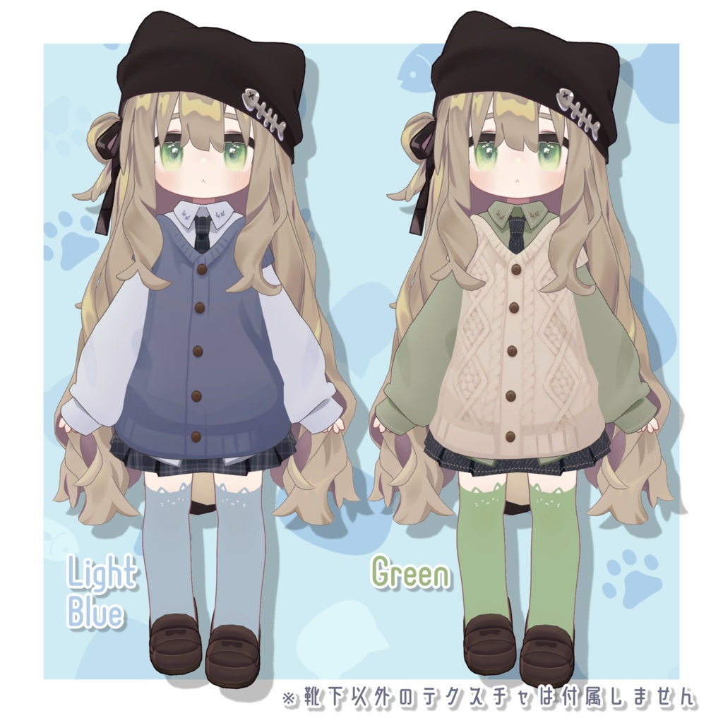 キプフェルちゃんのゆるねこニーハイ🐾