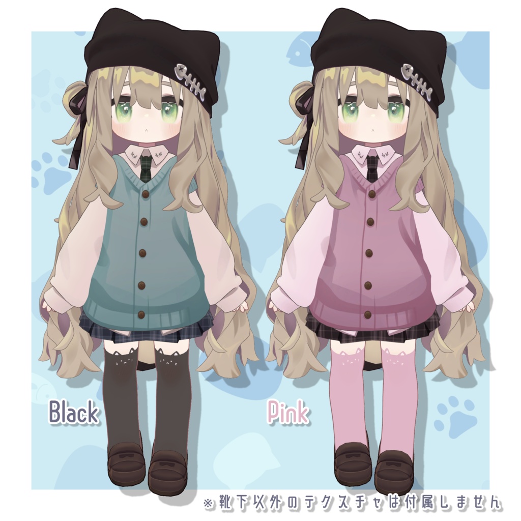 キプフェルちゃんのゆるねこニーハイ🐾