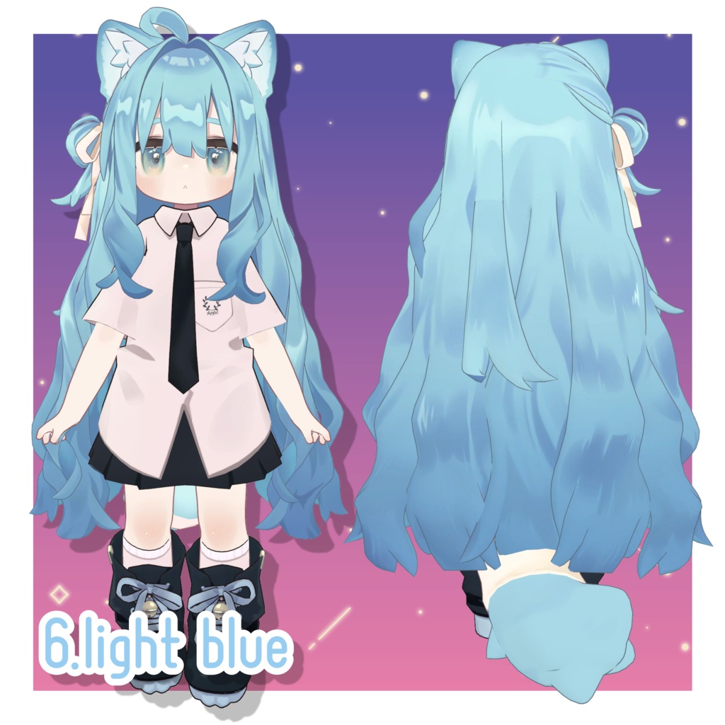 グラデーションヘアーテクスチャ vol.2 - Gradation Hair Texture -