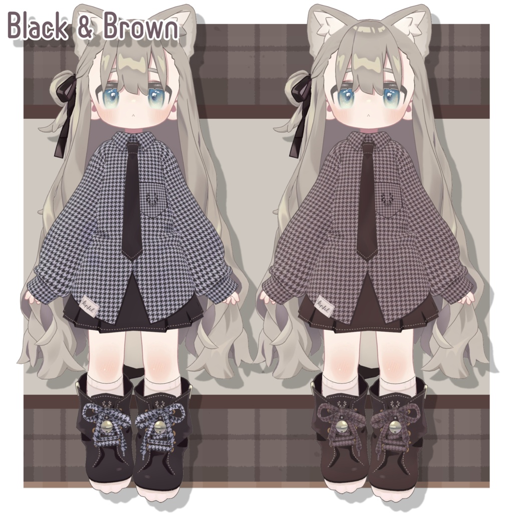 千鳥柄シャツテクスチャ - Chidori Shirt Texture -