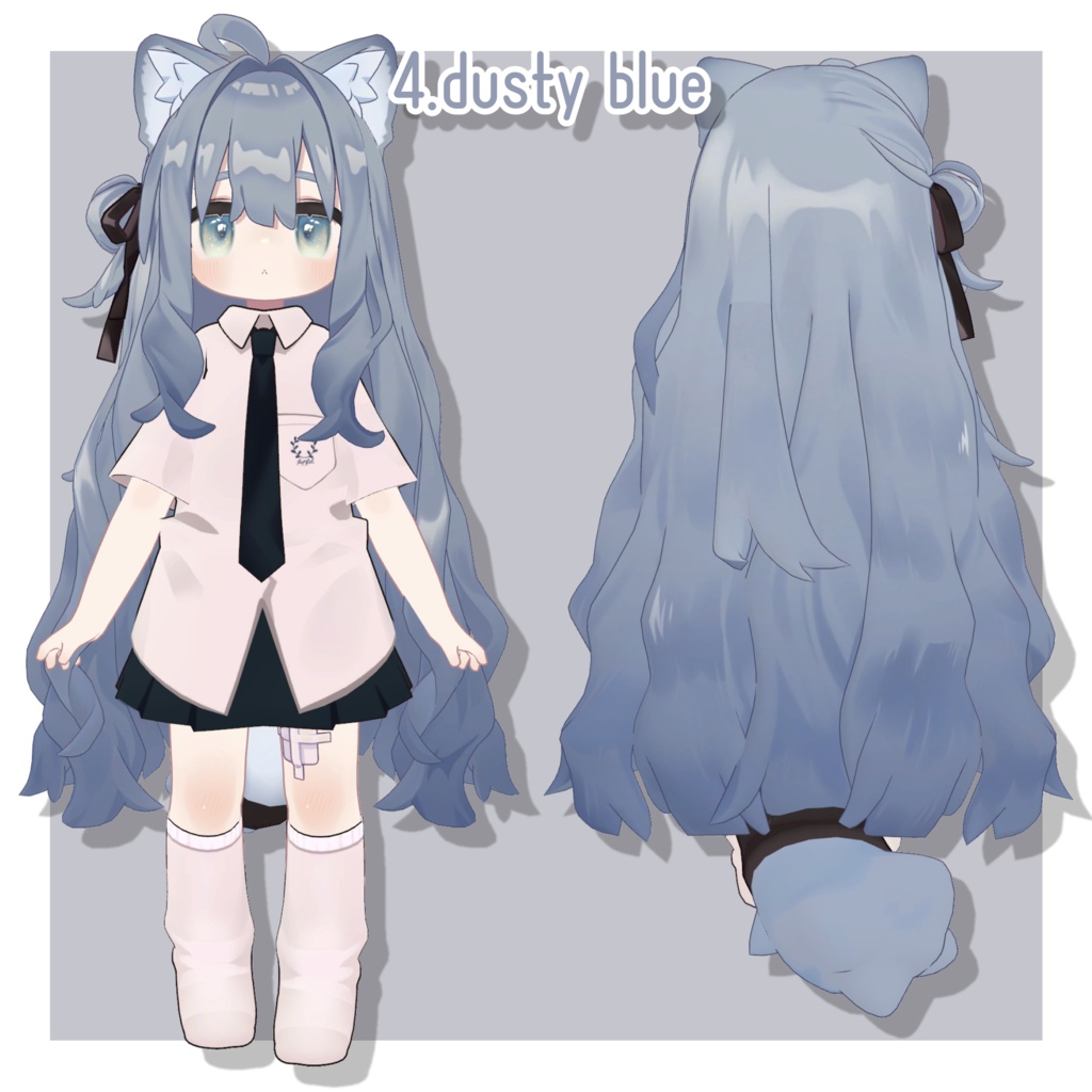くすみヘアーテクスチャ - Dusty Color Hair Texture -