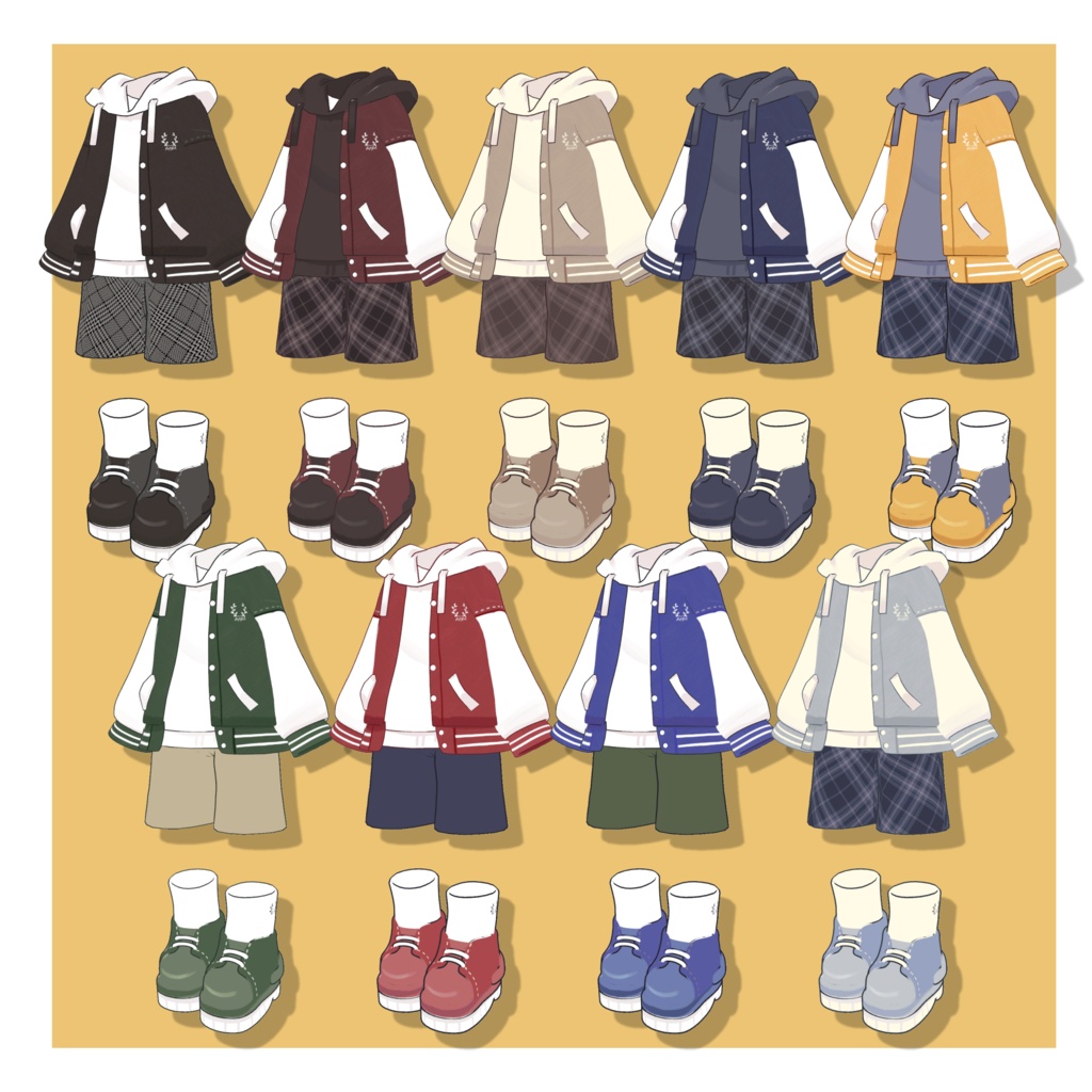 【🎉アバター対応追加SALE】秋色すたじゃんこーで🍁