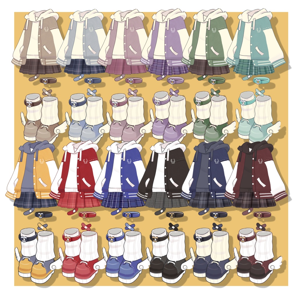 【🎉アバター対応追加SALE】秋色すたじゃんこーで🍁