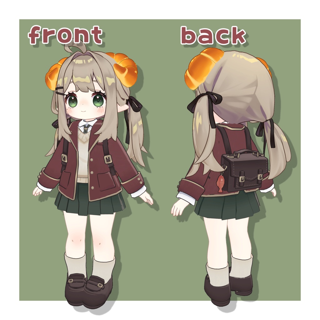 【えも研素体対応】クラシカルブレザー