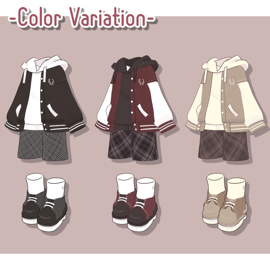 【えも研素体対応】秋色すたじゃんこーで🍁