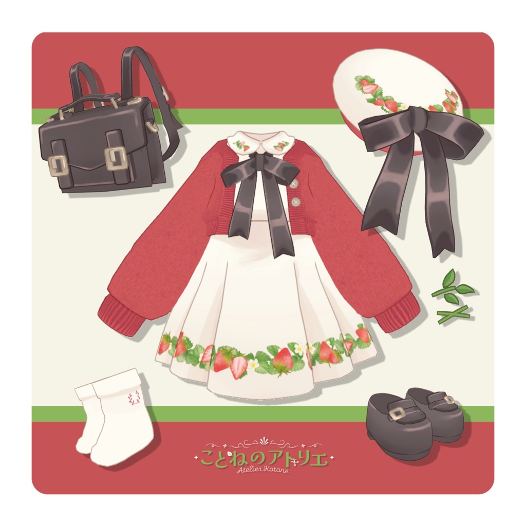 【3/13(金)発売予定】フラワーワンピース🍓 -Flower Onepiece-