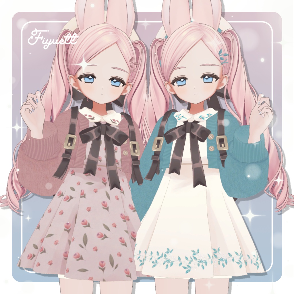 フラワーワンピース🍓 -Flower Onepiece-