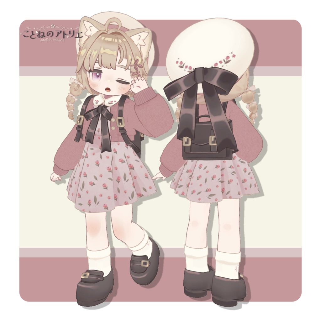 【3/13(金)発売予定】フラワーワンピース🍓 -Flower Onepiece-