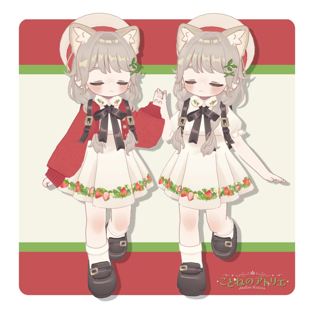 【3/13(金)発売予定】フラワーワンピース🍓 -Flower Onepiece-