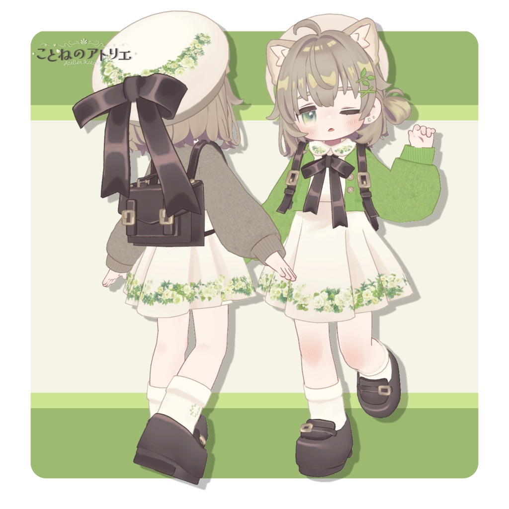 【3/13(金)発売予定】フラワーワンピース🍓 -Flower Onepiece-