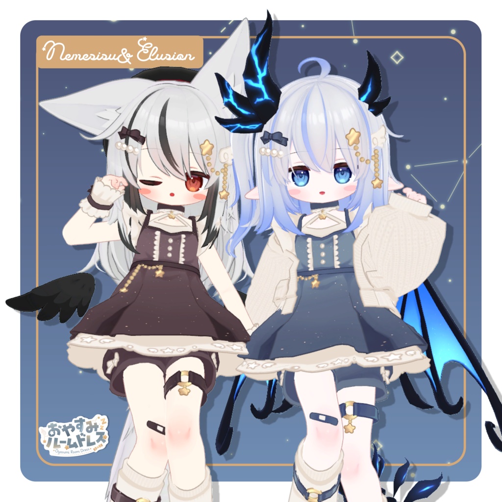 【4/30(木)発売予定】おやすみルームドレス🌙💤