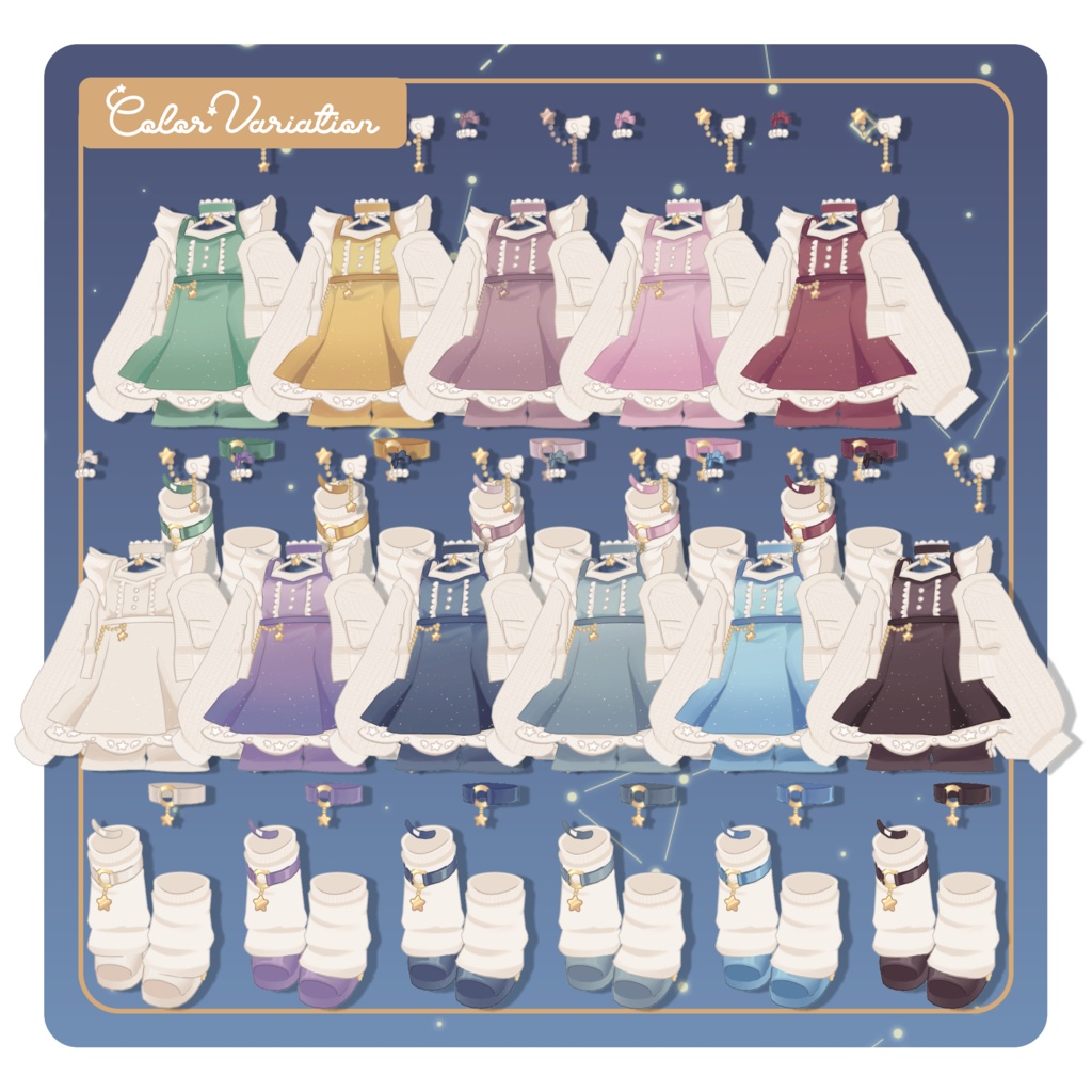 【4/30(木)発売予定】おやすみルームドレス🌙💤