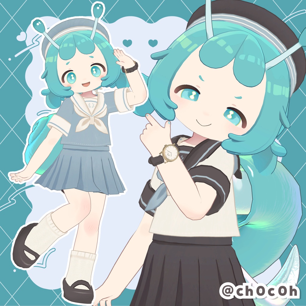 【販売記念SALE!】ノスタルジアセーラー🐋【7素体対応】