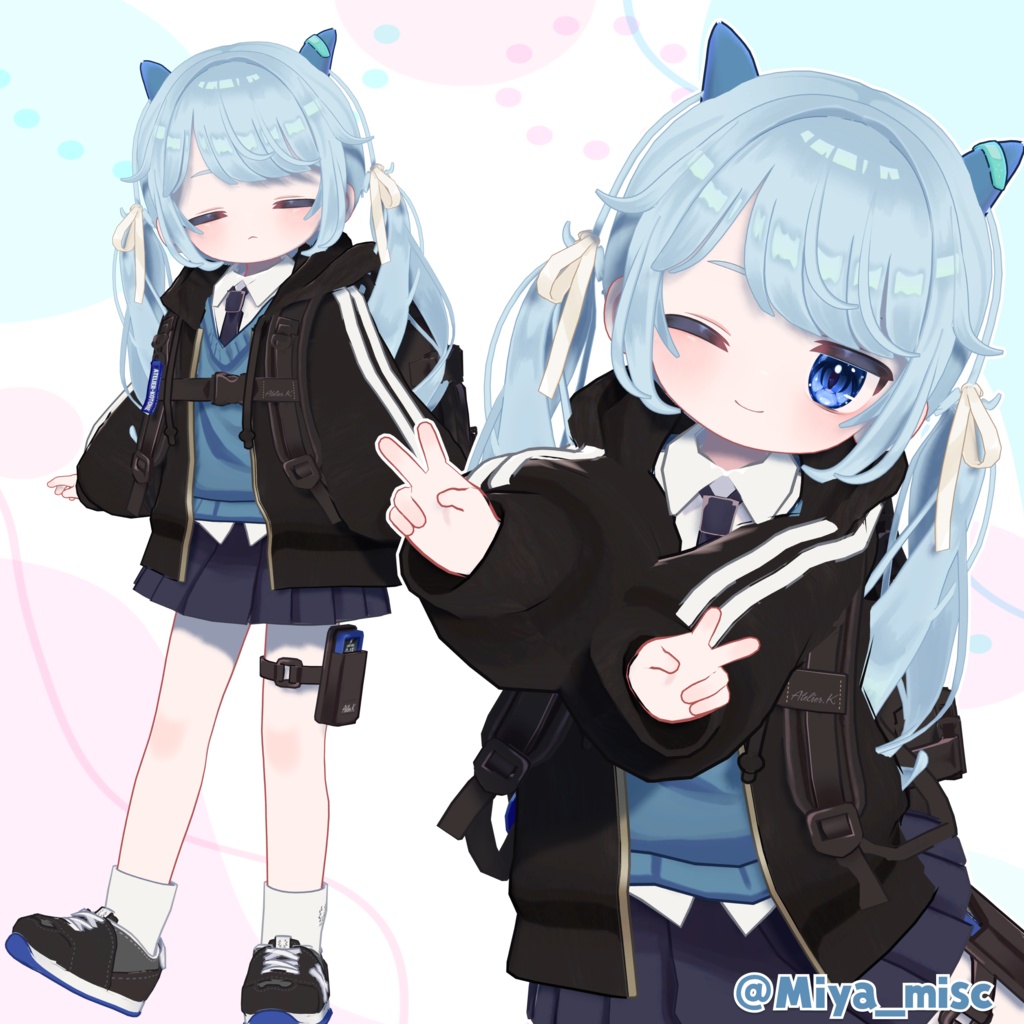 【9/25(金)発売予定】ゆるまきローツイン【11アバター対応】