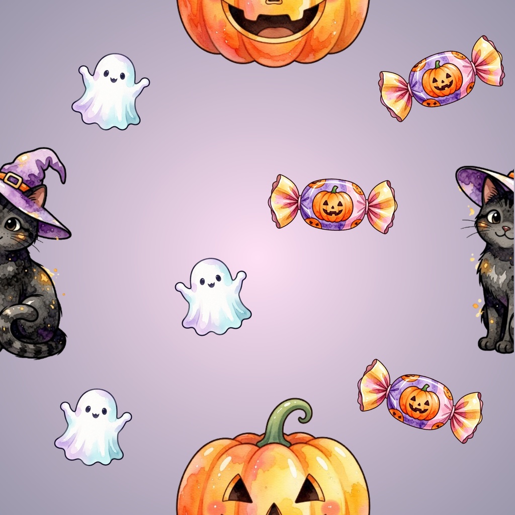 Halloween Digital Paper | 2 PNG | 2000×2000 px | Commercial Use