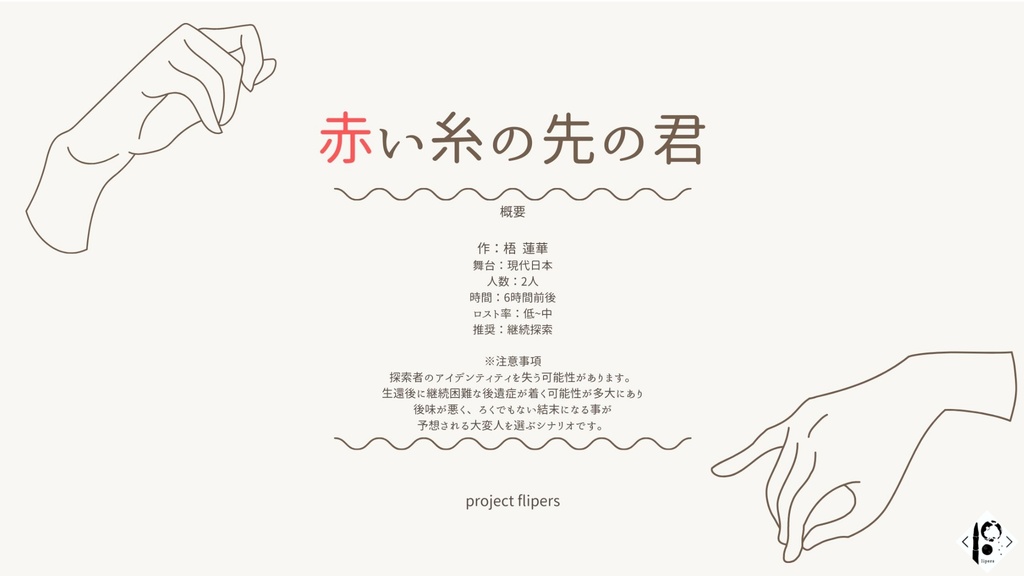 CoCうちよそシナリオ集「Flip the World」