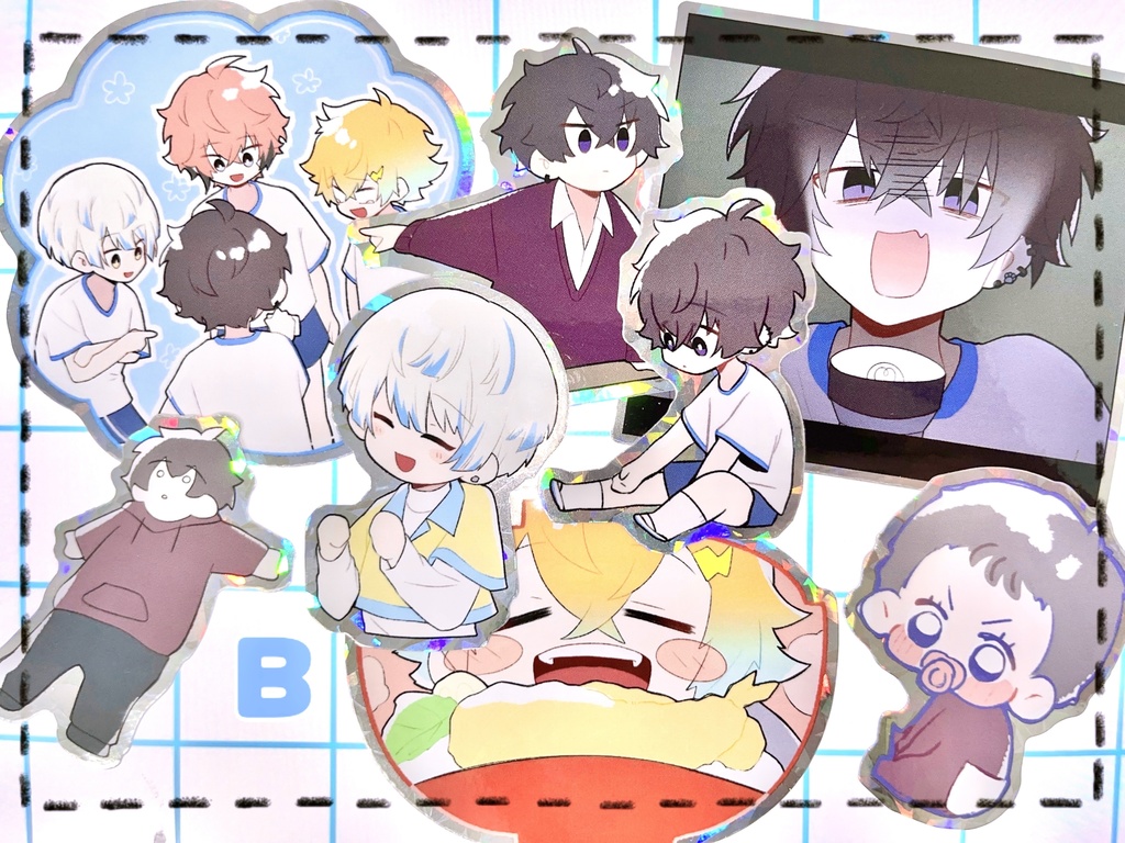 ステッカーセットB