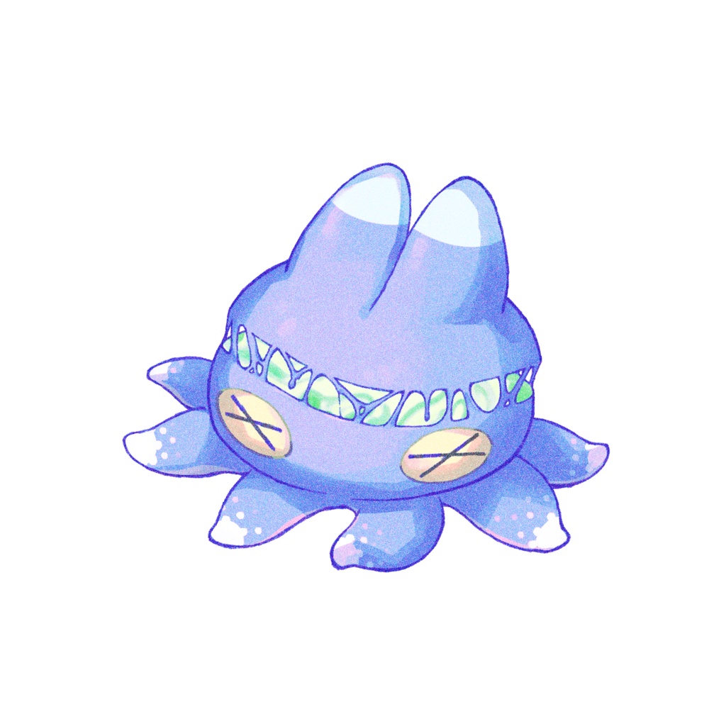 にゃんとぱす/Nyantopus (split) ステッカー