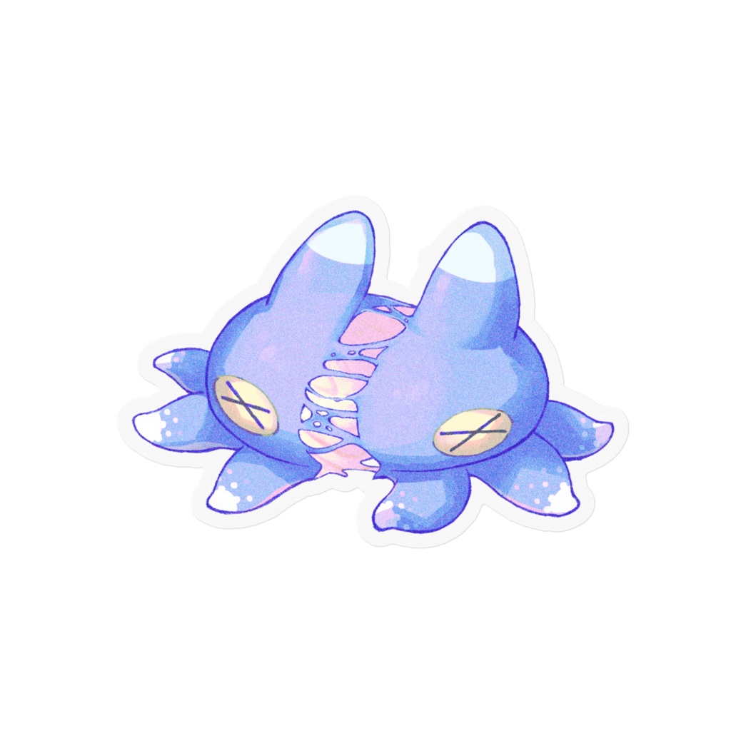 にゃんとぱす/Nyantopus (split) ステッカー