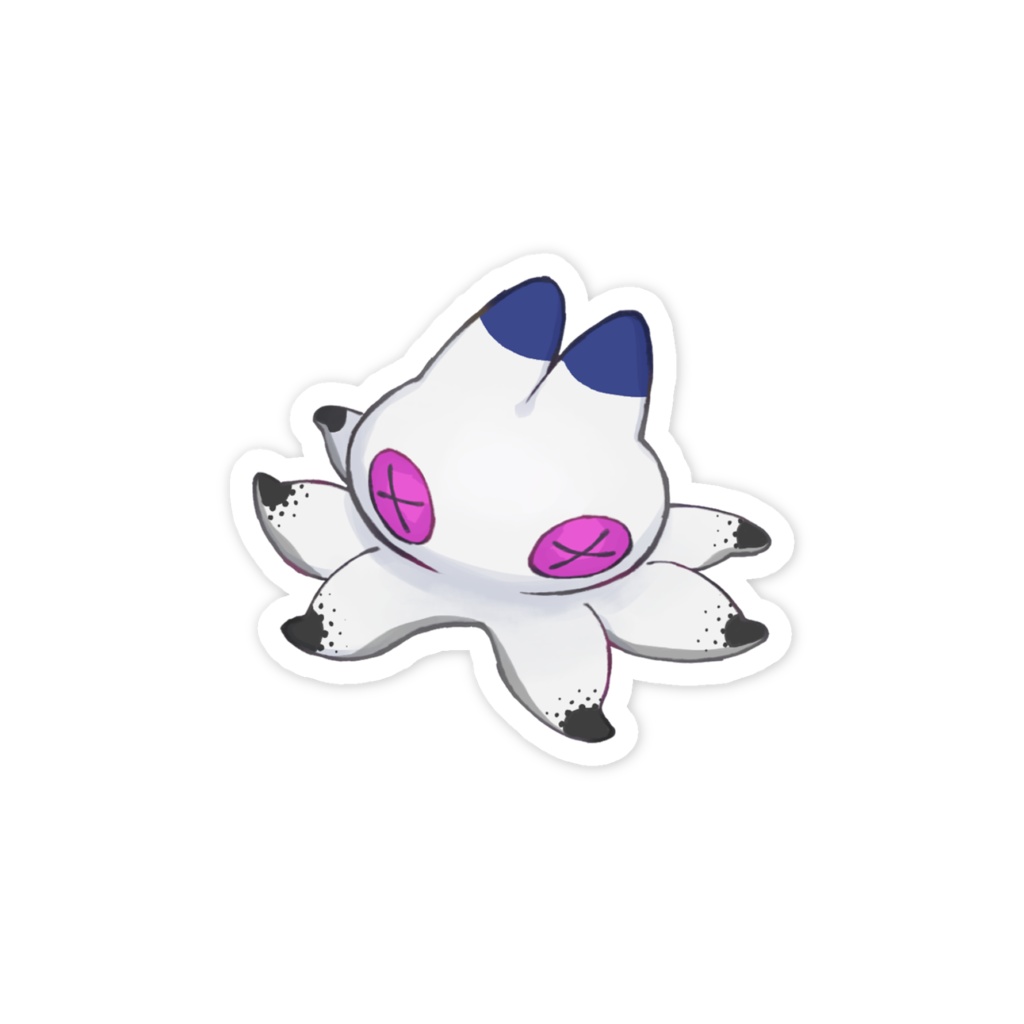 にゃんとぱす/Nyantopus ステッカー