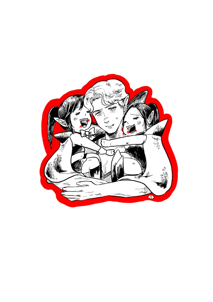 クリアステッカー３