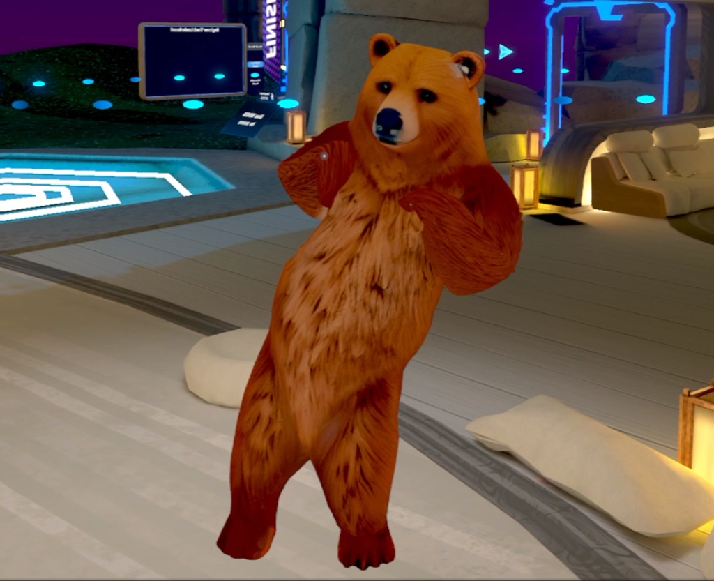 オリジナル3Dモデル:リアル熊 Bear