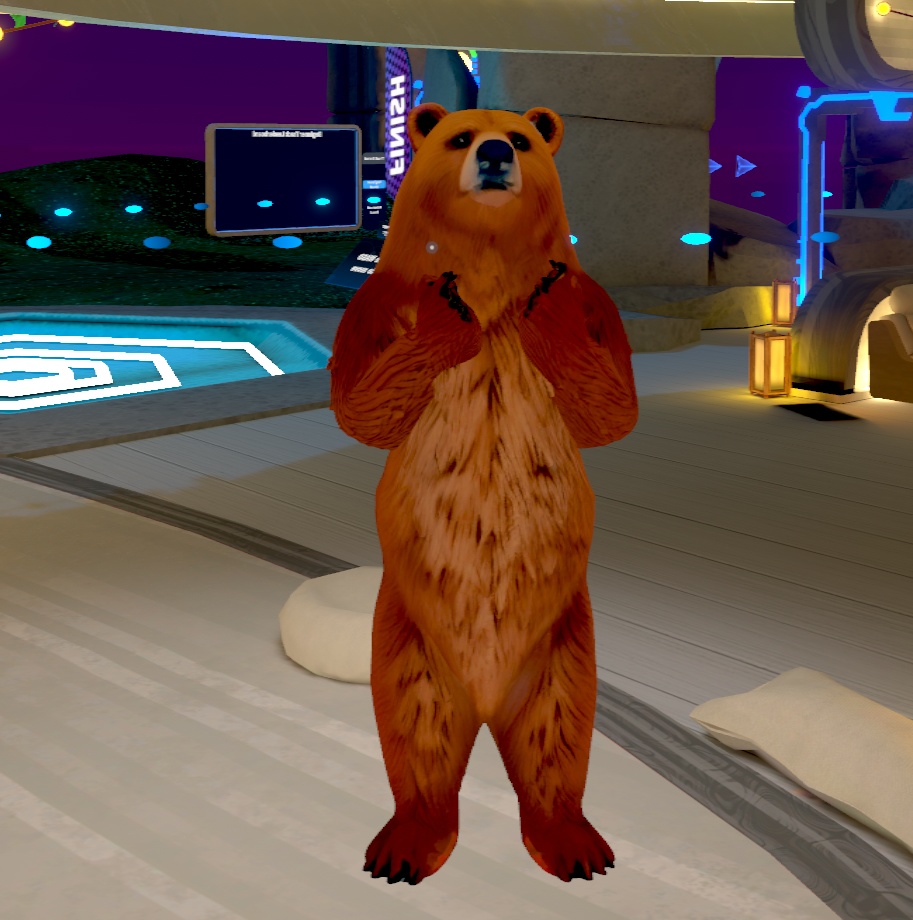 オリジナル3Dモデル:リアル熊 Bear