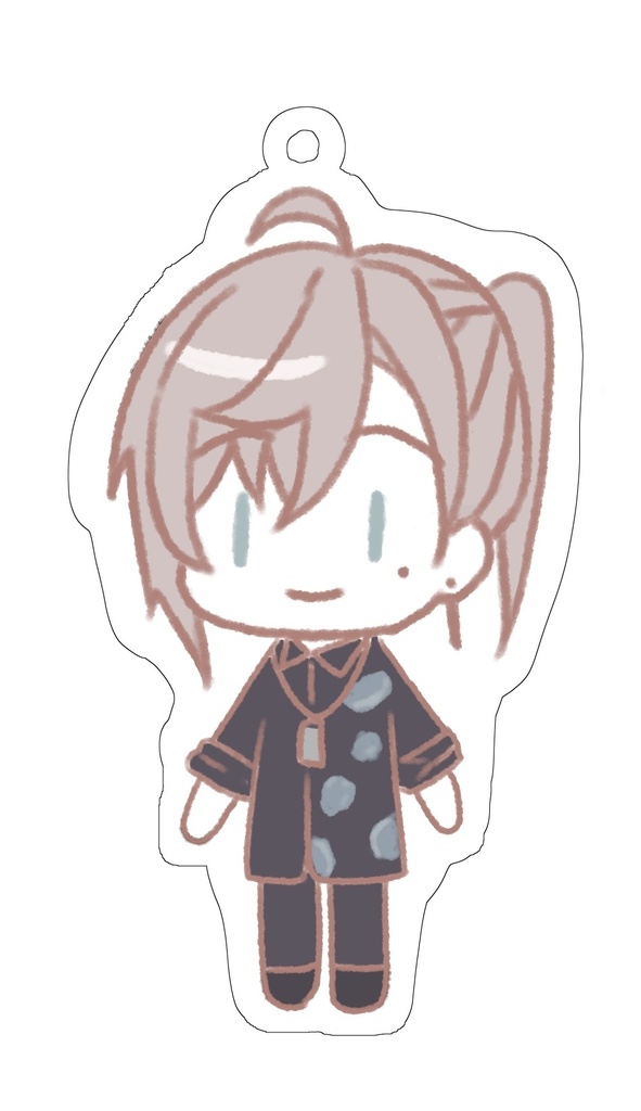 叶　フェルトキーホルダー