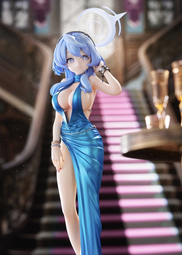 ブルーアーカイブ アコ1/7ドレスver. 未塗装未組み立てガレージキット(フェイスパーツ2種付属)