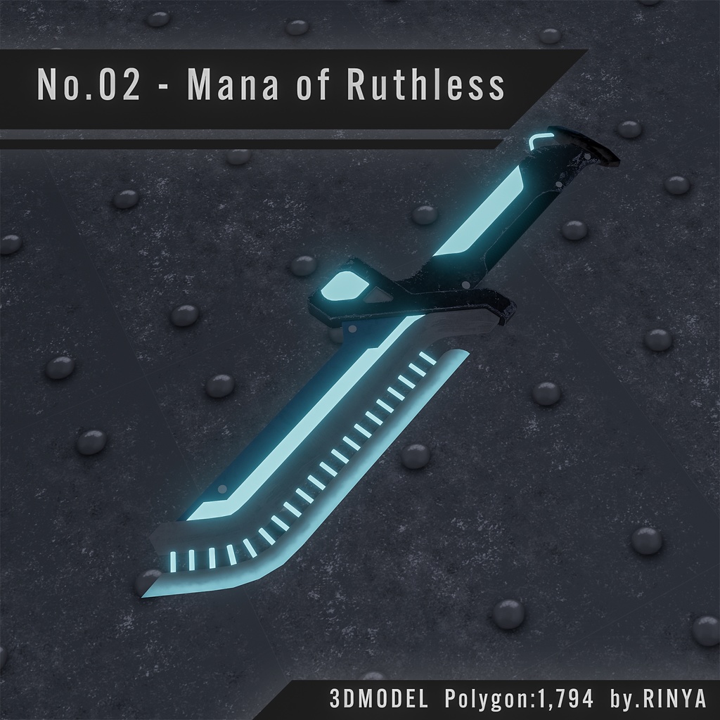 【Original 3D Model】Mana of Ruthless