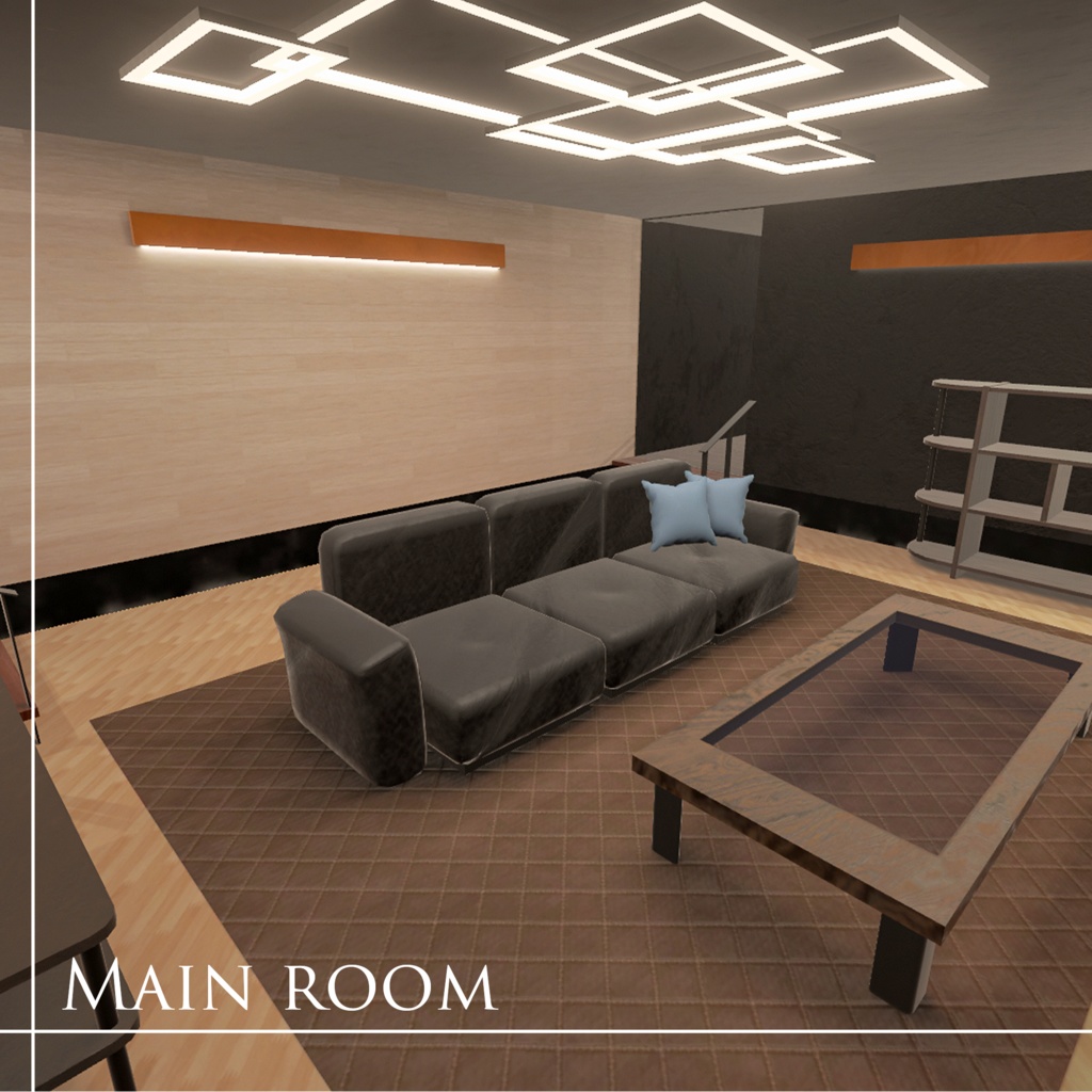 Our Hideout【VRChat想定ワールド】