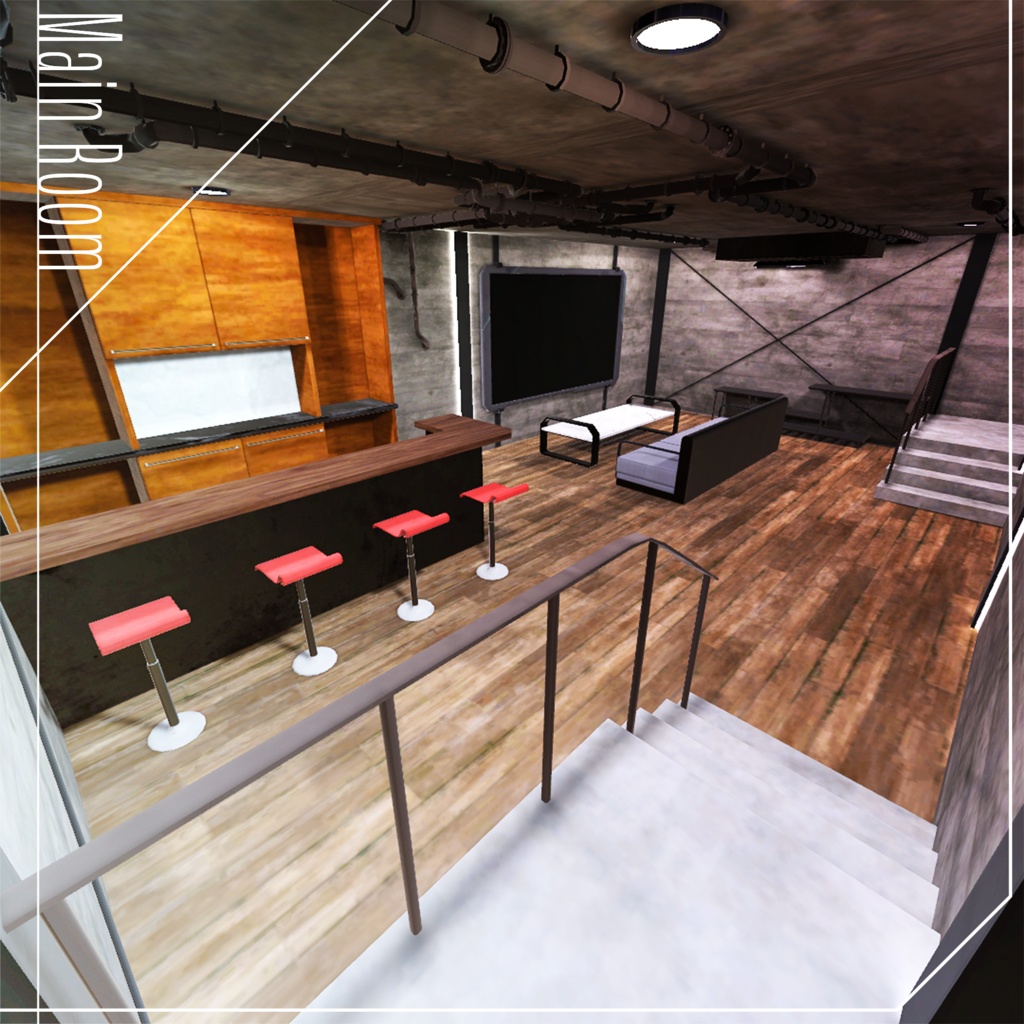 Comfortable Base【VRChat想定ワールド】