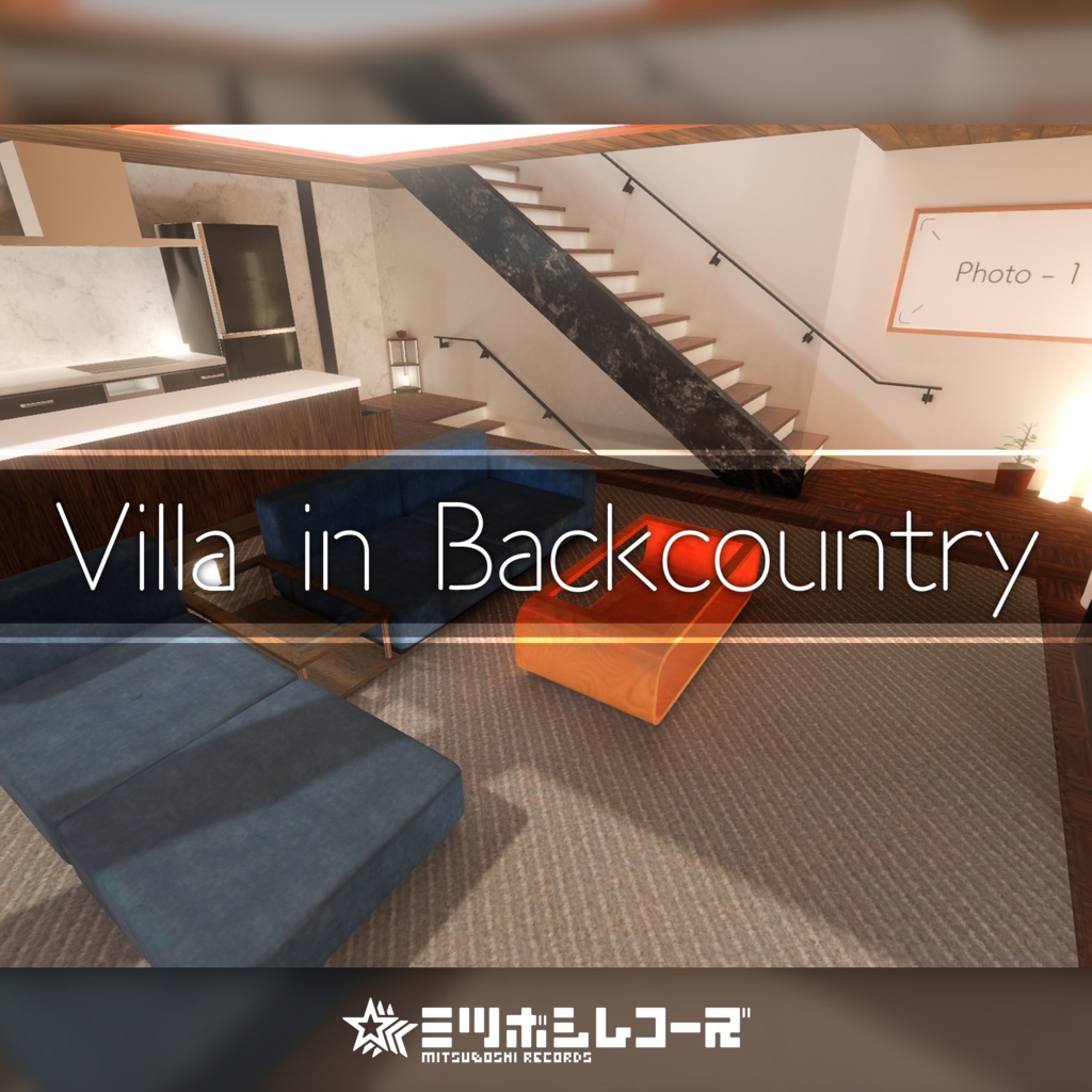 【VRChat想定ワールド】Villa in Backcountry【VCC対応】
