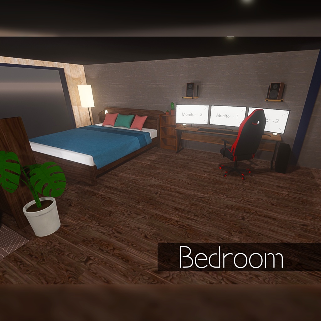 Villa in Backcountry【VRChat想定ワールド】