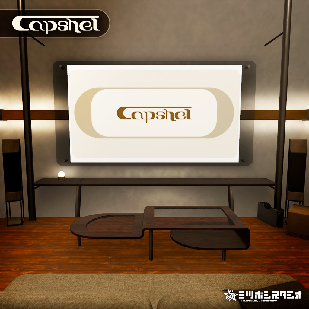 【50%OFF ReleaseSale!】Capshel【VRChat想定ワールド】